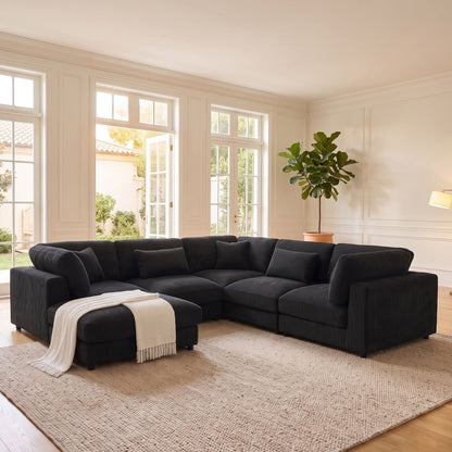 Upholstered Modular Sectional &amp; Custom Configuration