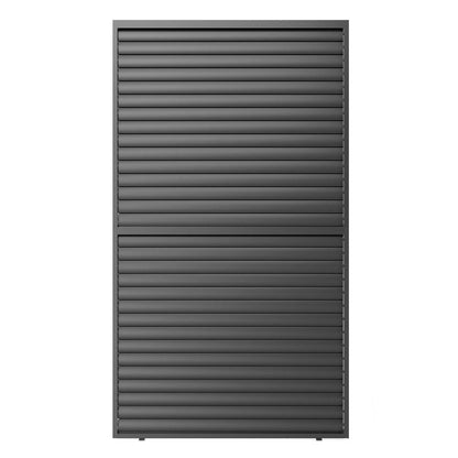 Louver Grille 1 / 3 13Ft Frame &amp; Louvers - Black