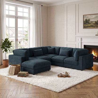 Upholstered Modular Sectional &amp; Custom Configuration