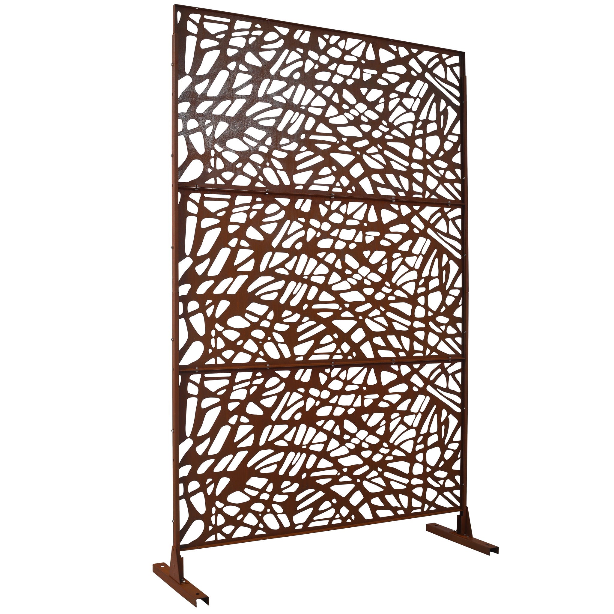 Outdoor &amp; Indoor Freestanding Decorative Privacy Screen