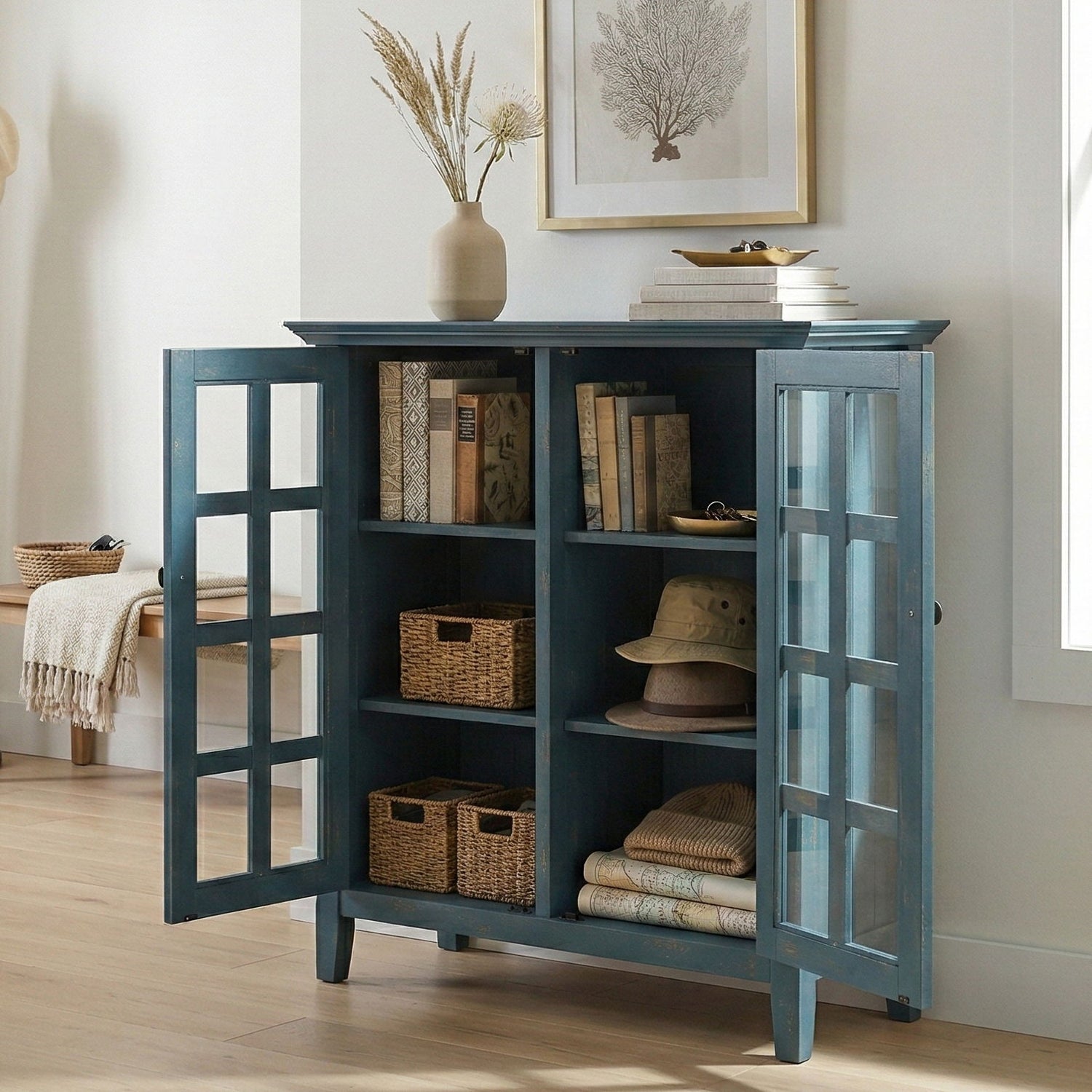 Acadian - Medium Storage Cabinet, Handcrafted