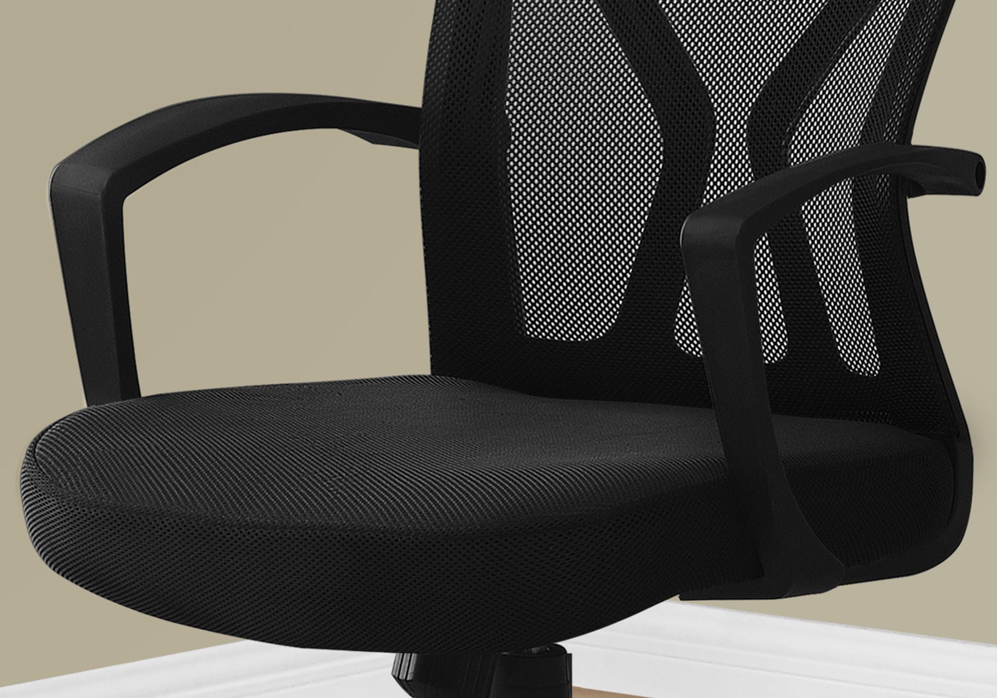 Office Chair, Adjustable Height, Swivel, Ergonomic, Mesh, Contemporary &amp; Modern