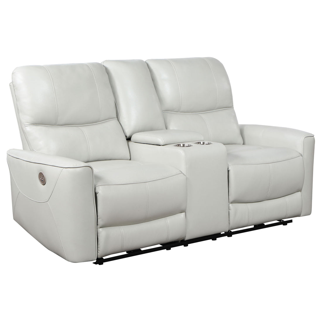 Denson - Power Reclining Loveseat With Console And USB Port