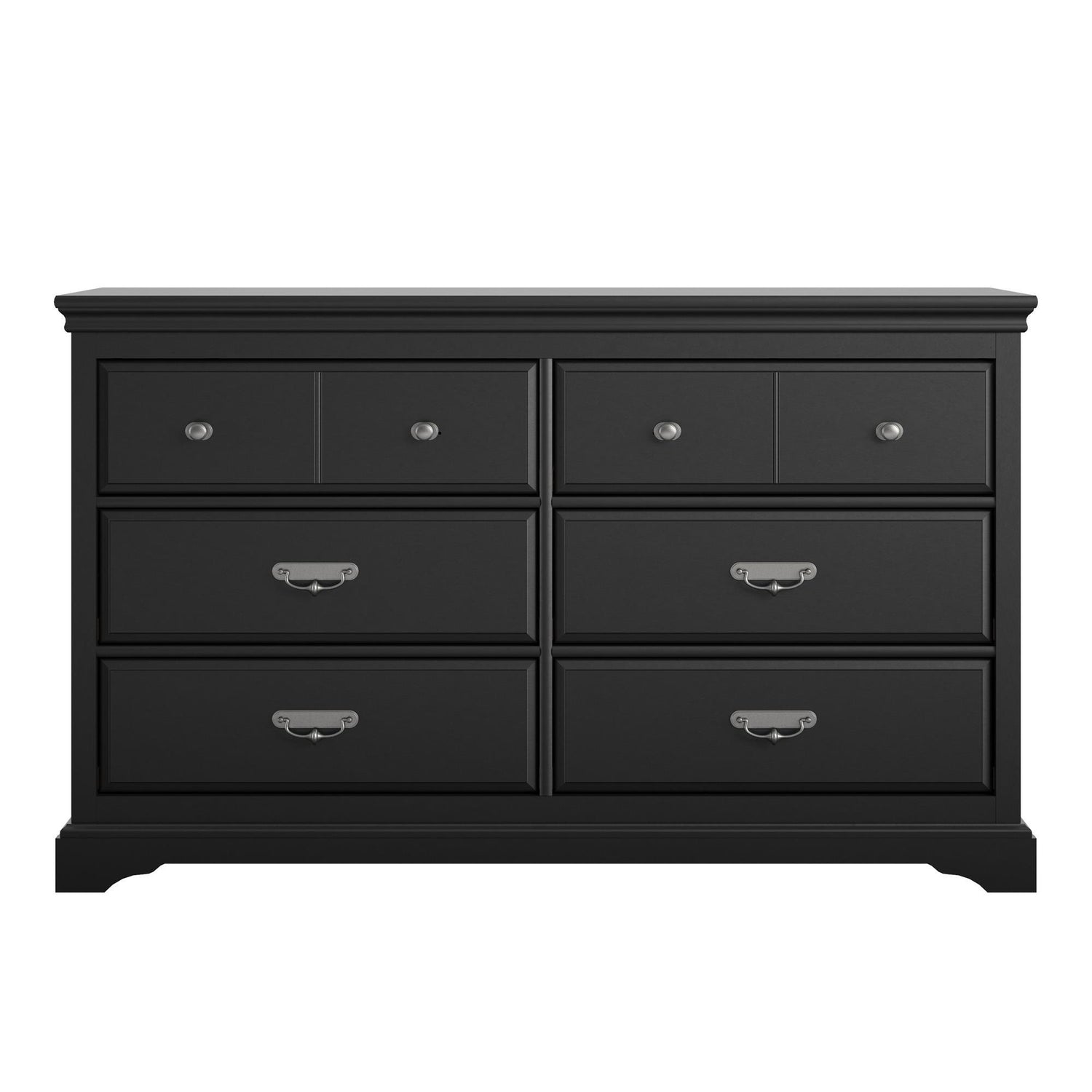 Bristol - 6 Drawer Dresser - Black
