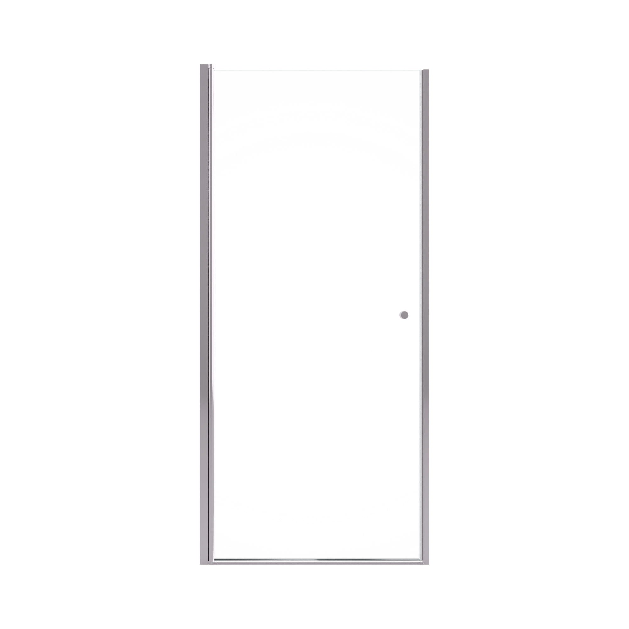 Semi Frameless Circular Pivot Shower Door With 1 / 4&quot; Sgcc Tempered Glass