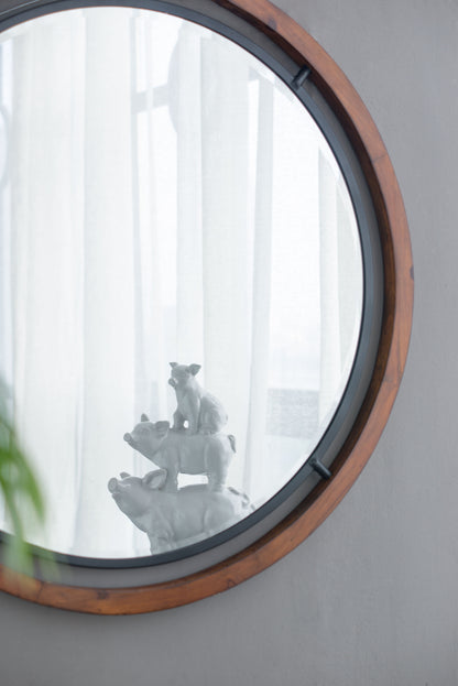 Mogley - Wall Mirror - Brown
