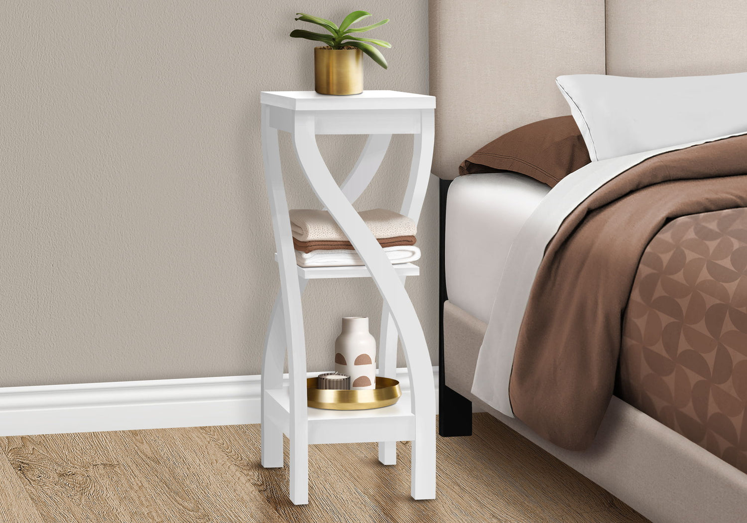 Accent Table Versatile Usage, Square, Contemporary &amp; Modern