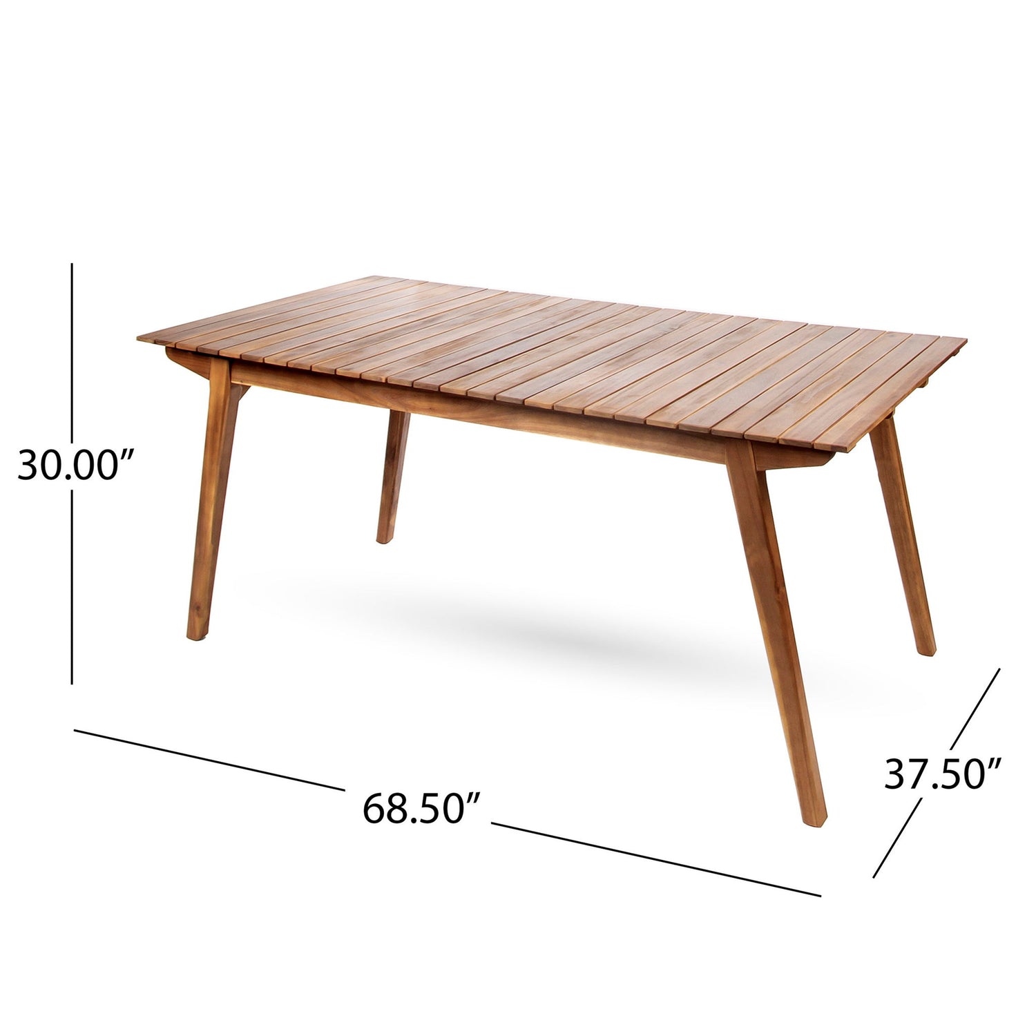 Outdoor Dining Table &amp; Frame - Teak