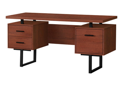 Computer Desk For Home Office, Laptop, Left, Right Set - Up, Storage Drawers, Contemporary &amp; Modern