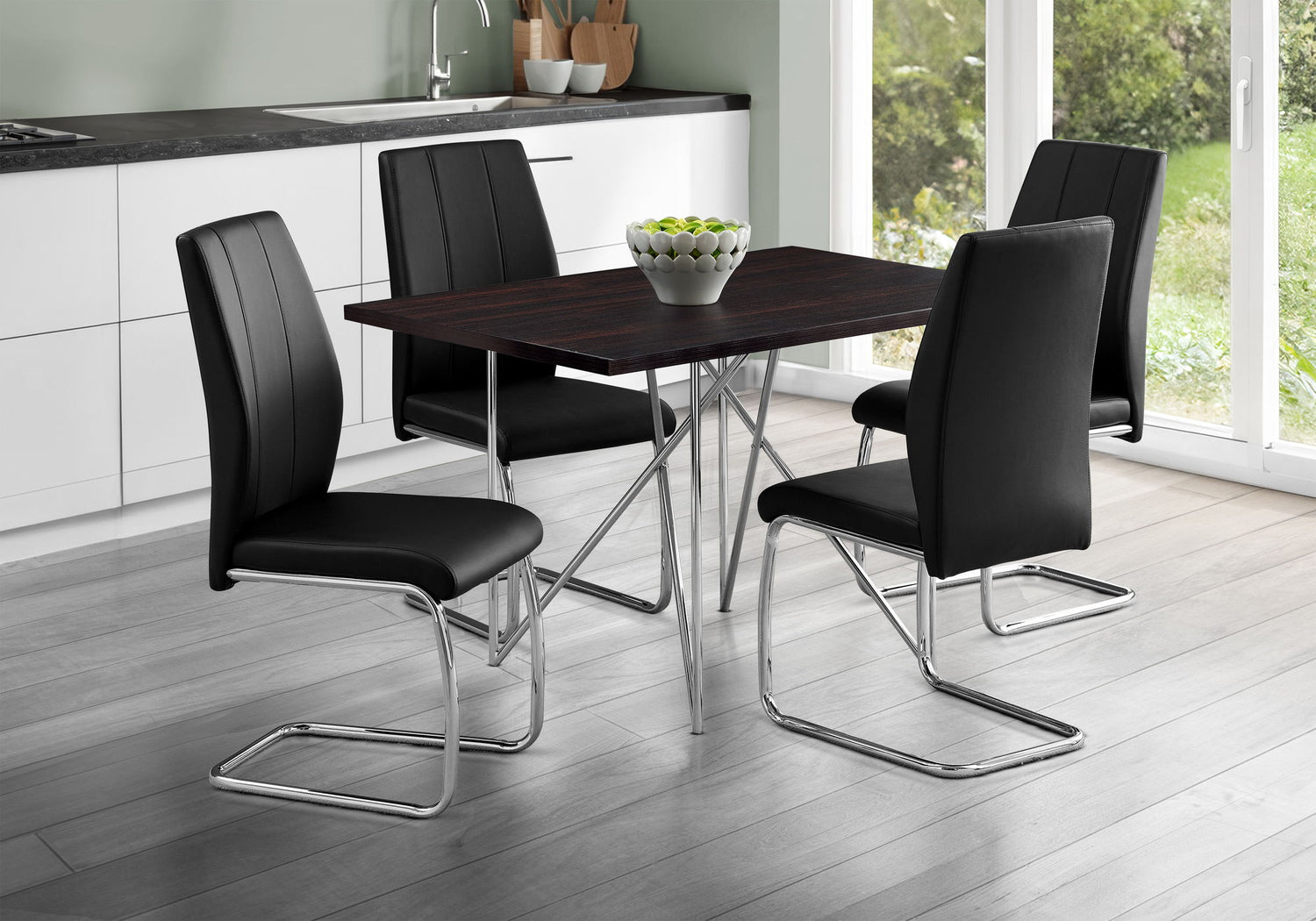 Rectangular Small Dining TableContemporary &amp; Modern - Espresso