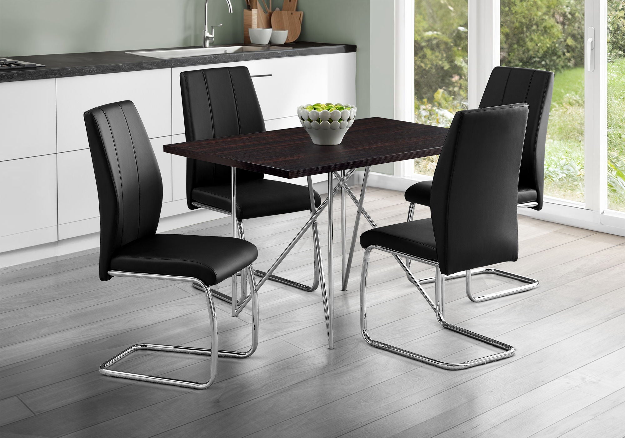 Rectangular Small Dining TableContemporary &amp; Modern - Espresso
