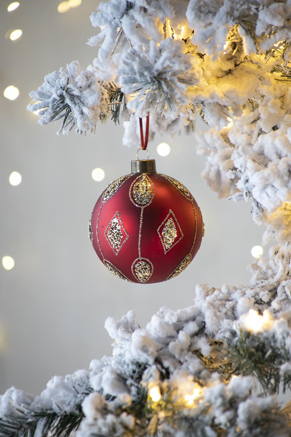 Christmas Ball, Decorative Hanging Ball Christmas Tree Ornaments For Holiday Decorations