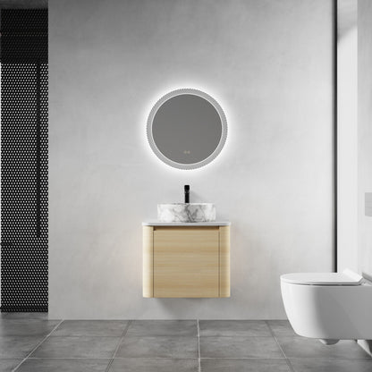 Mounted Bathroom Vanity &amp; Art Sink &amp; 2 Soft Close Doors