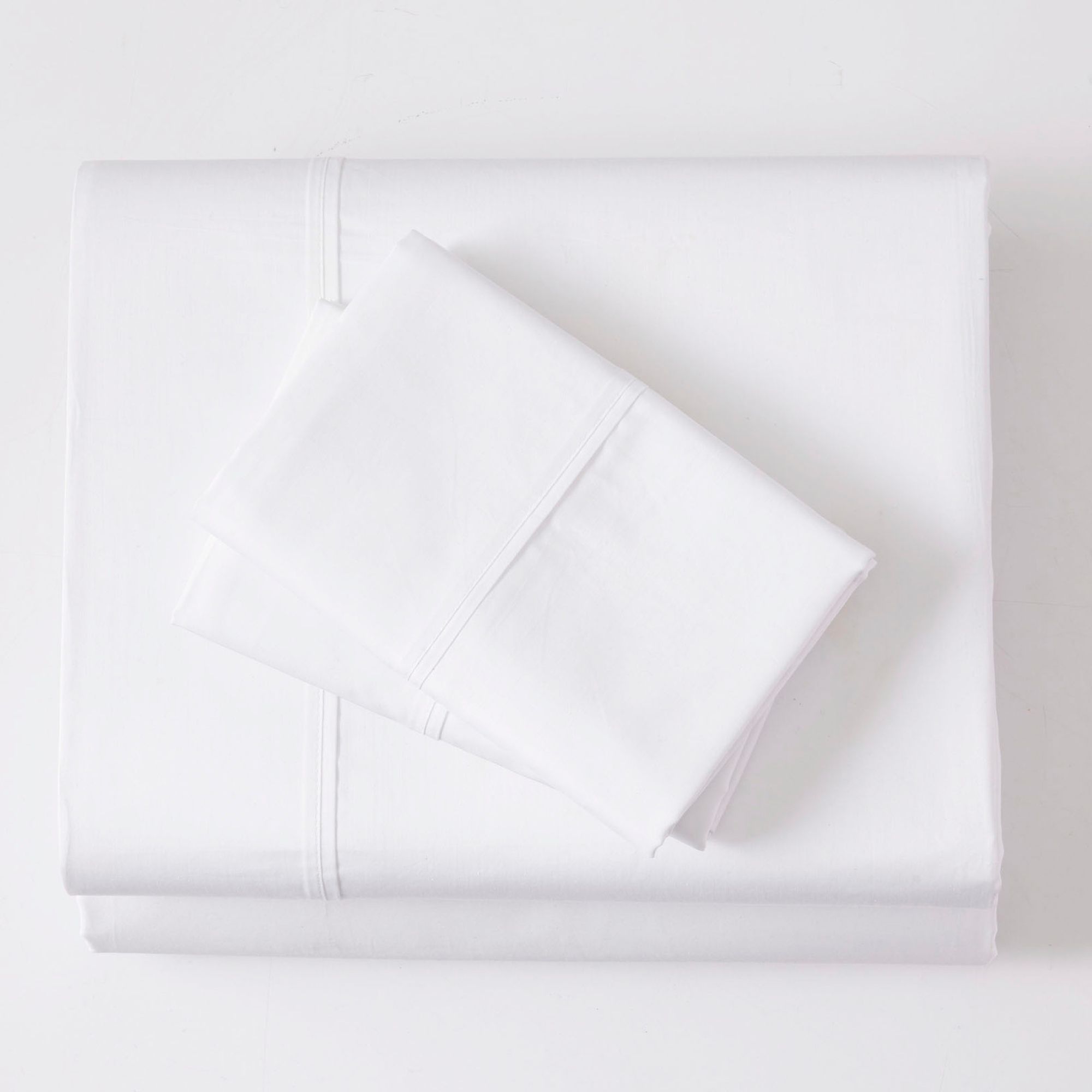 Sheet Set Luxurious Supima Cotton, Wrinkle Resistant, Breathable, With 2 Ghostgrip Band