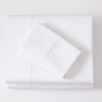 Sheet Set Luxurious Supima Cotton, Wrinkle Resistant, Breathable, With 2 Ghostgrip Band