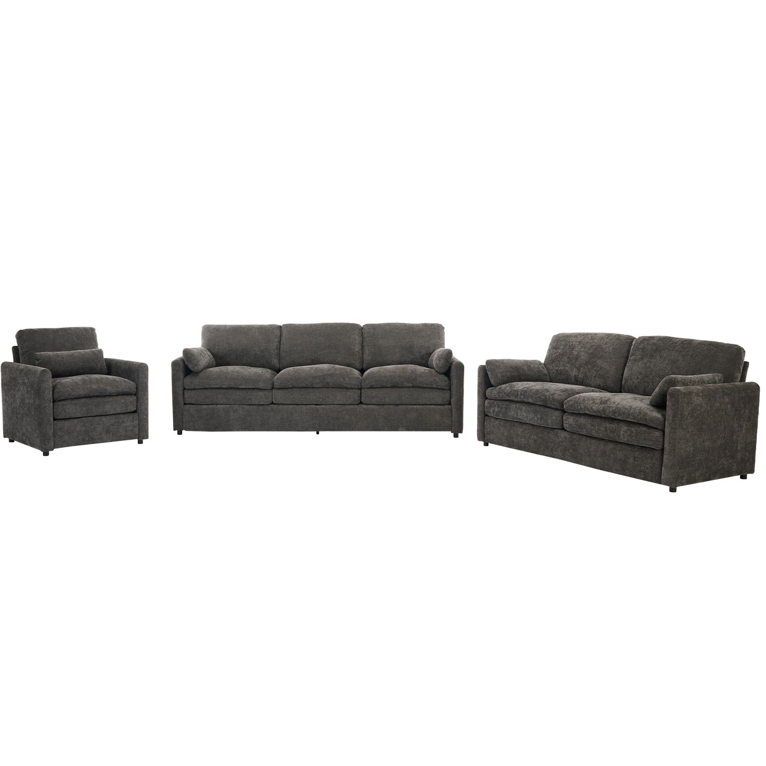 Cozy Sofa Set Oversized Comfy Cloud Sofa With Double Cushion
