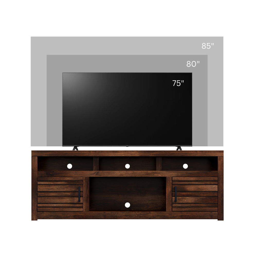 Sausalito - Console TV Stand For TVs Up To 85&quot; - Whiskey