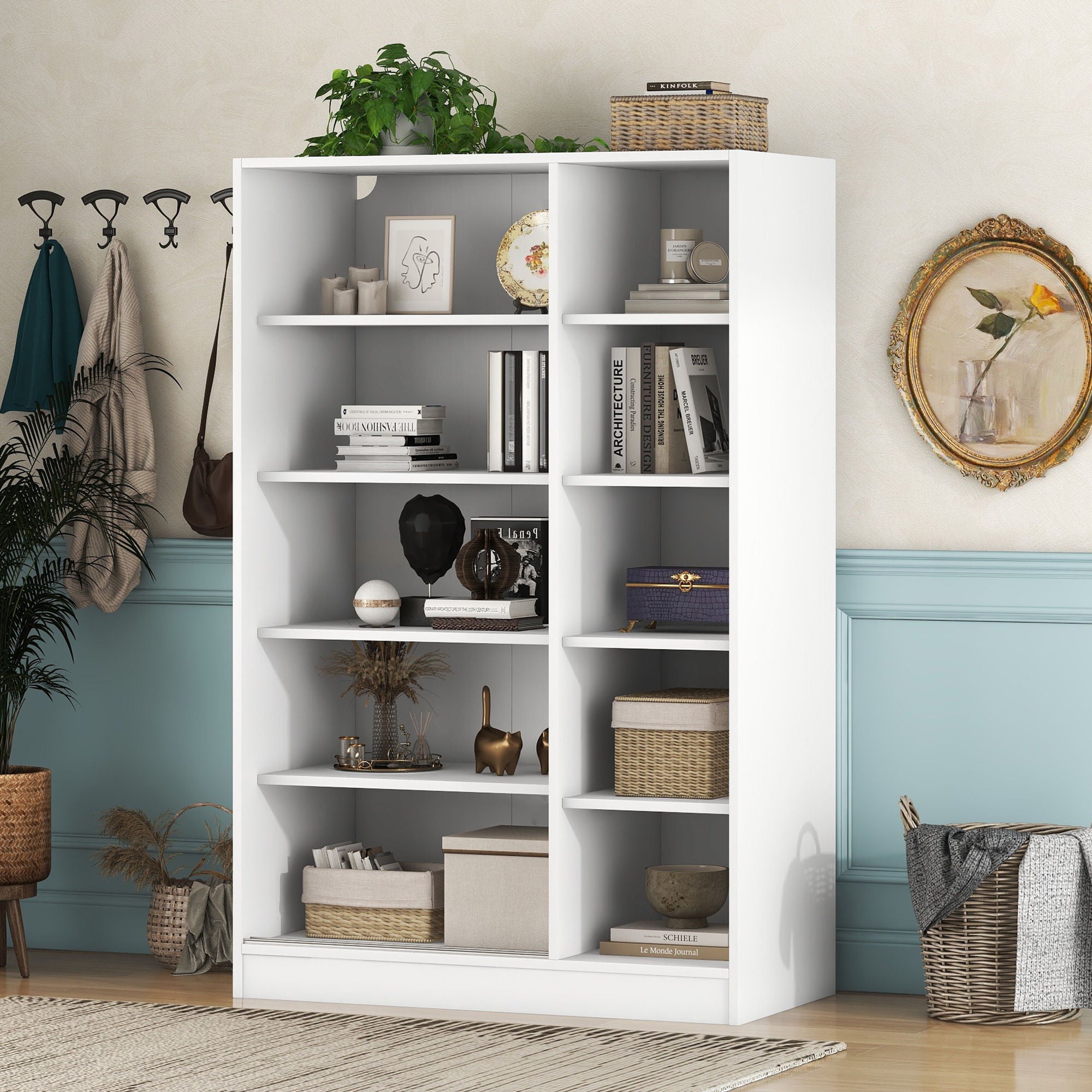 3 Door Shutter Wardrobe &amp; Shelves
