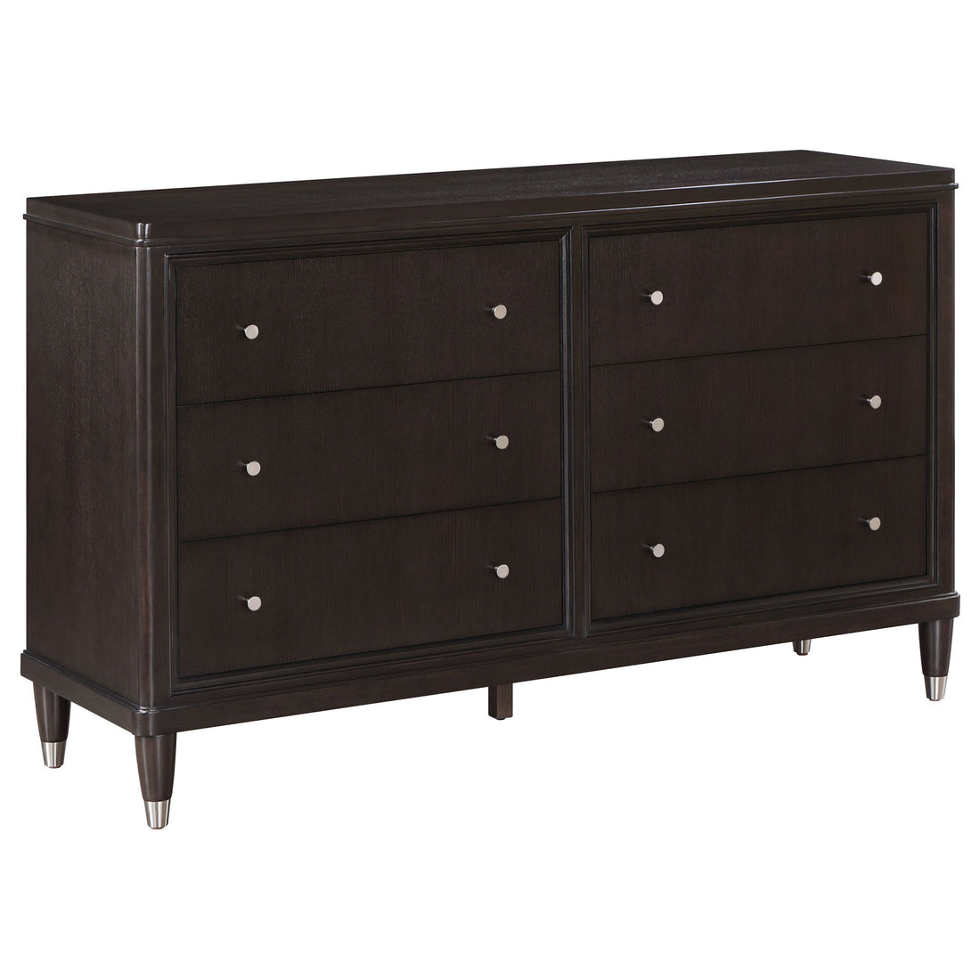 Niguel - 6 Drawer Dresser - Brown