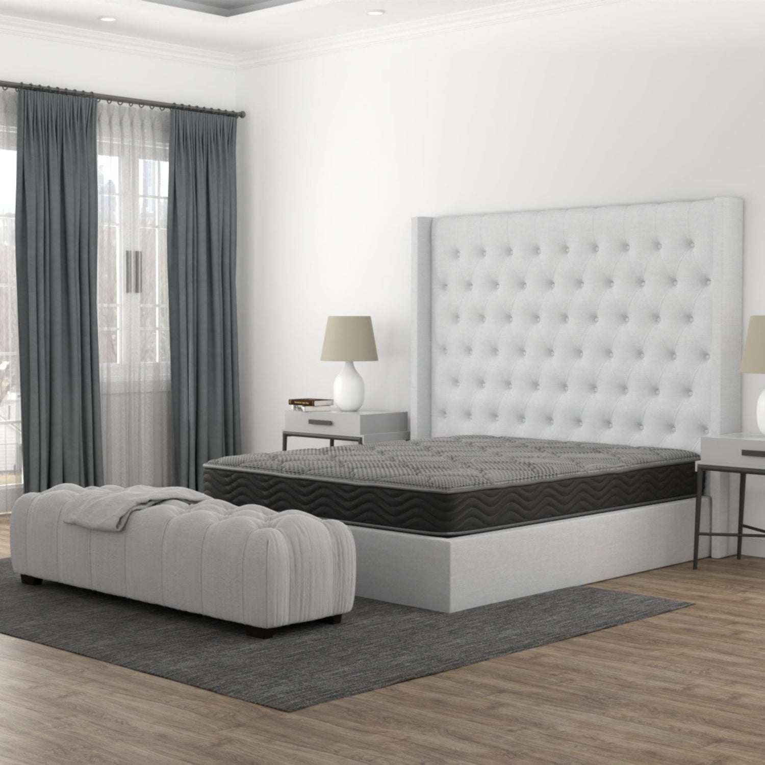 CS Hybrid - 12&quot; Pocket Coil Mattress