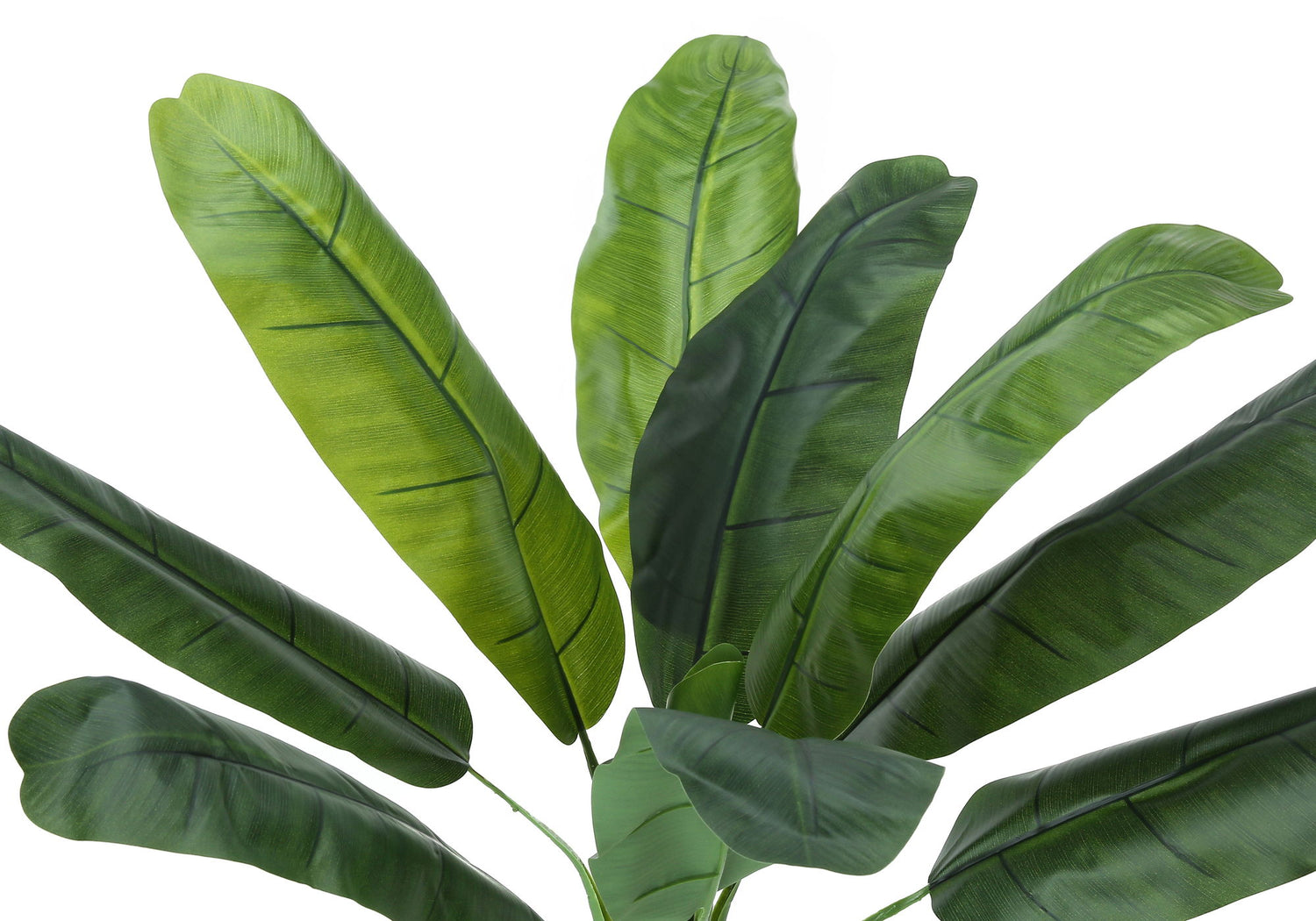 43&quot; Tall, Artificial Plant, Banana Tree, Indoor, Faux, Fake, Floor, Greenery, Potted, Real Touch, Decorative - Green / Black