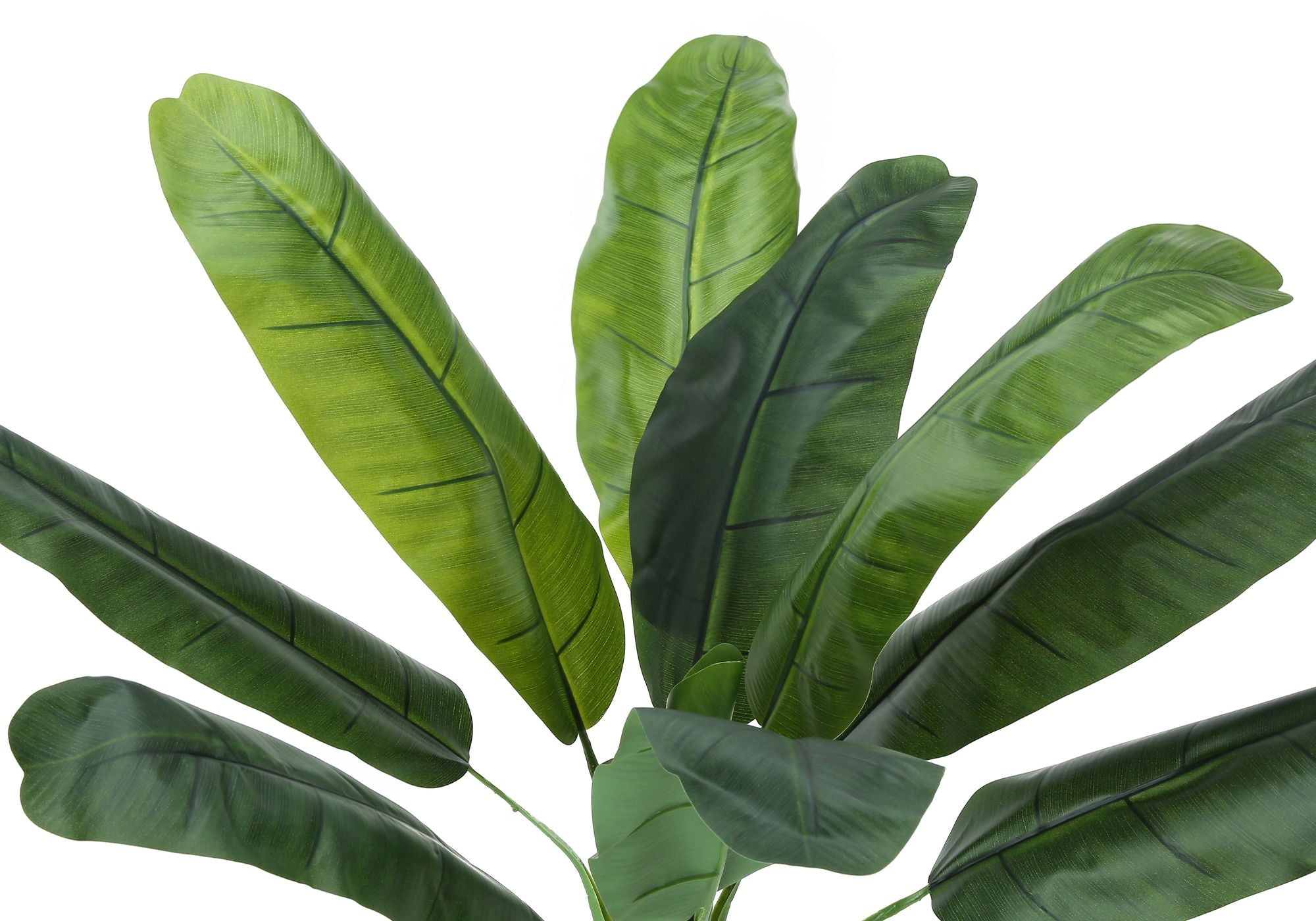 43&quot; Tall, Artificial Plant, Banana Tree, Indoor, Faux, Fake, Floor, Greenery, Potted, Real Touch, Decorative - Green / Black