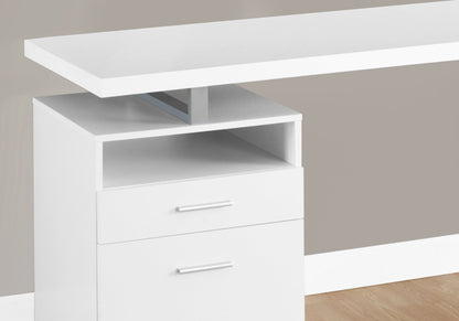 Computer Desk For Home Office, Laptop, Left Right Set - Up, Storage Drawers, Contemporary &amp; Modern
