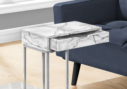 Accent Table, C - Shaped Contemporary &amp; Modern Design