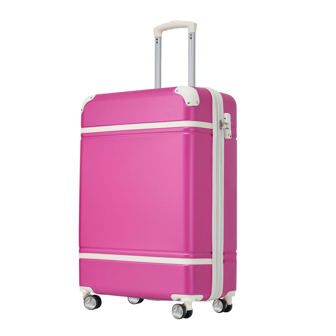 20&quot; Luggage 1 Piece With Tsa Lock, Lightweight Suitcase Spinner Wheels, Carry On Vintage Luggage