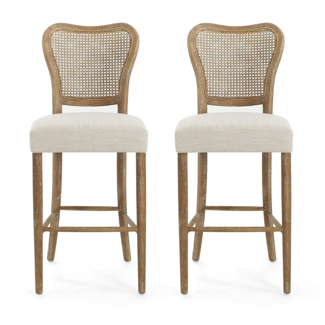 Barstool (Set of 2) - Dark Brown