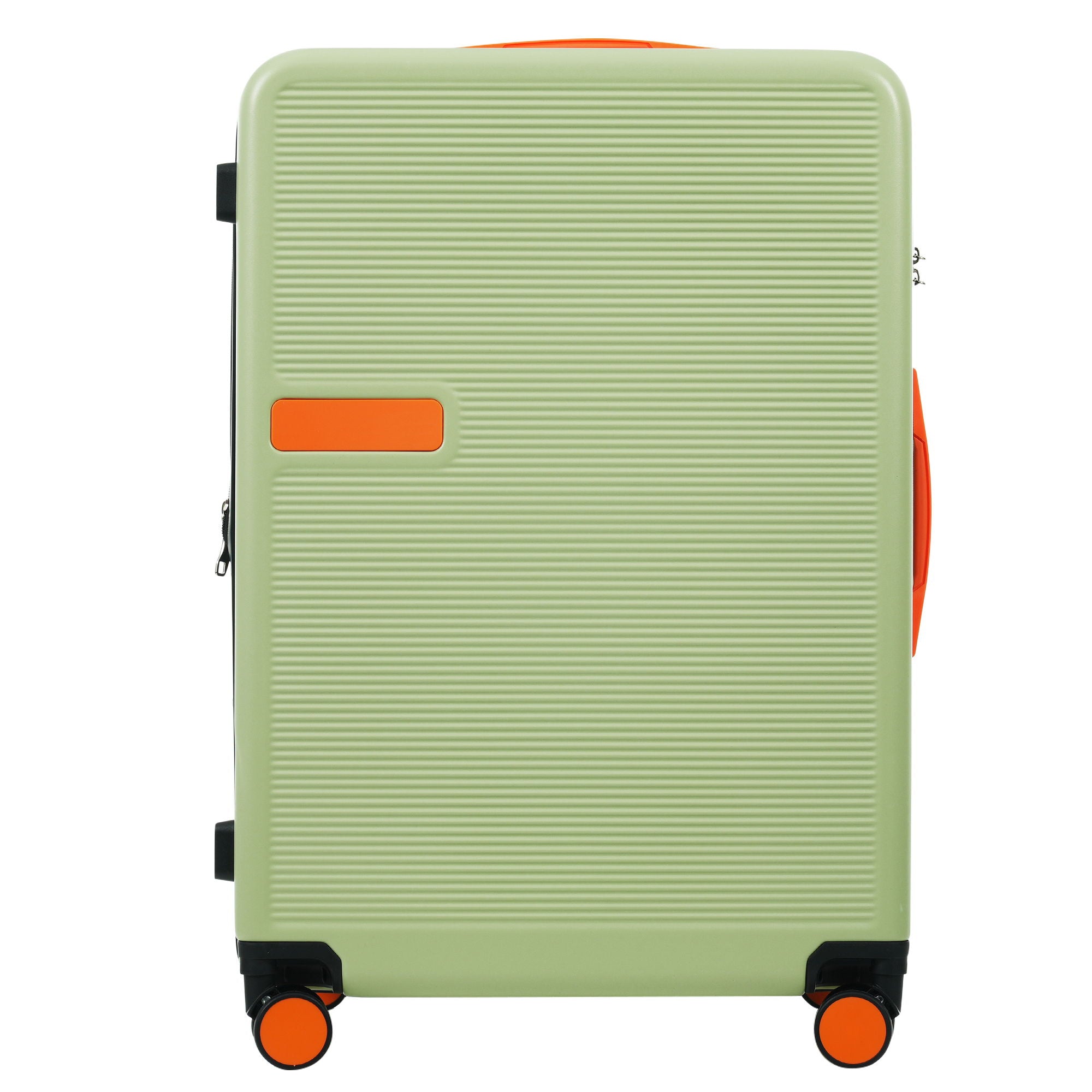 Hardshell Luggage Sets 3 Pieces Contrast Color Suitcase With Spinner Wheels And Tsa Lock 20&quot; 24&quot; 28&quot; Available