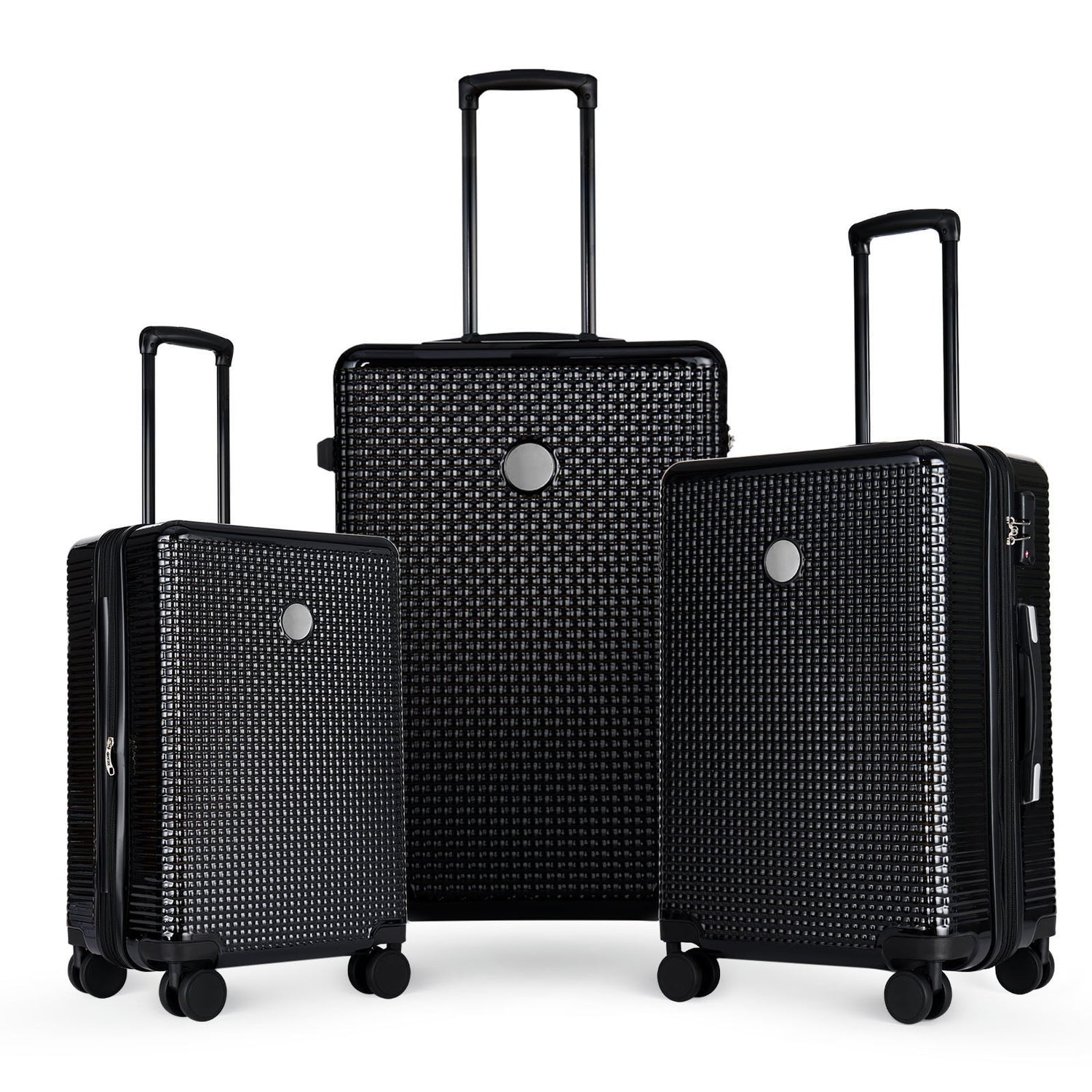 Luggage Sets 3 Piece Hardshell Suitcases With Wheels, Lightweight Expandable Travel Luggage With Tsa Lock, Carry-On, Checked Luggage (20&quot; 24&quot; 28&quot;)