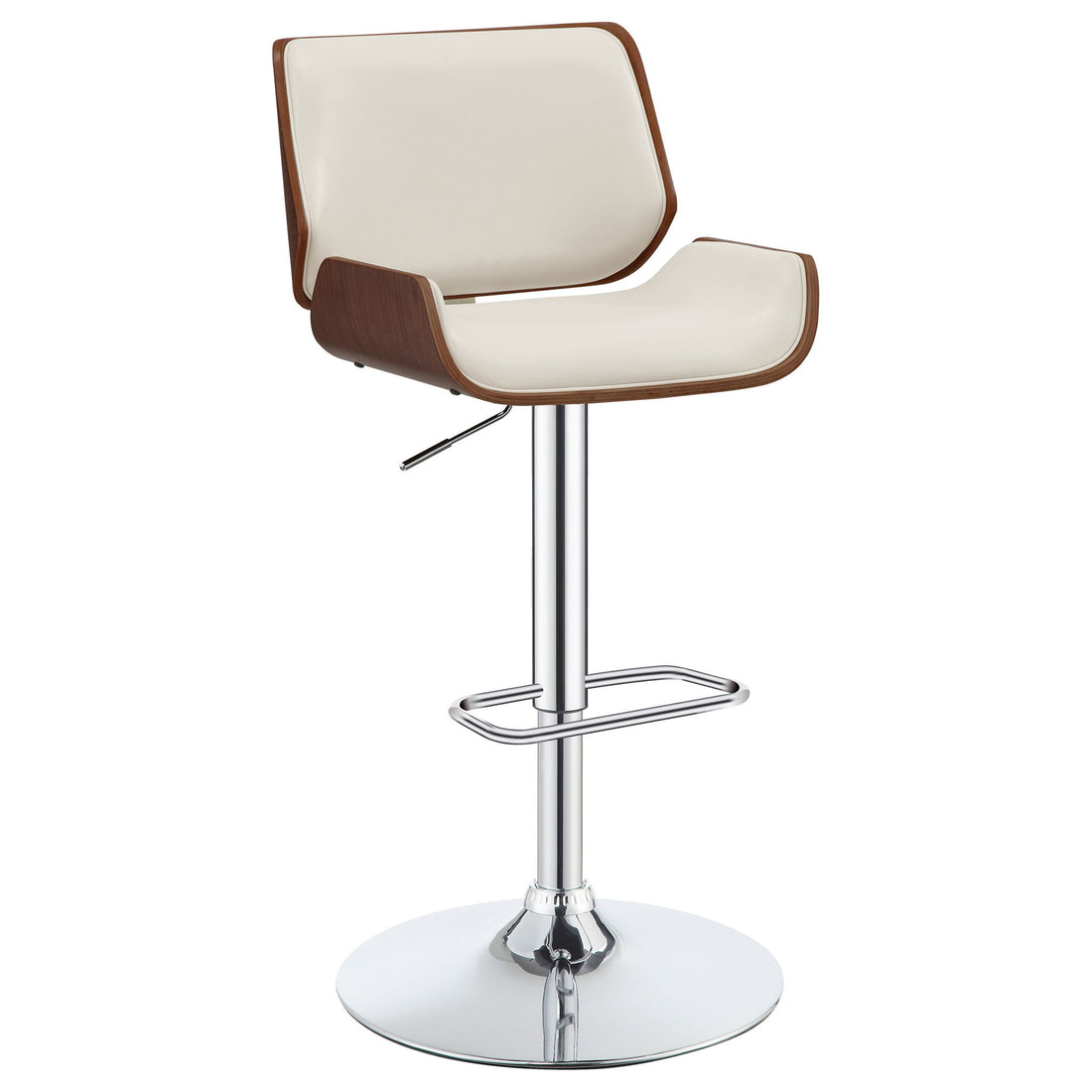 Adjustable Bar Stool - Ivory