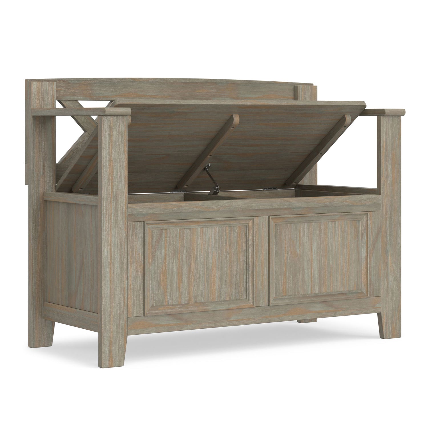 Amherst - Small Transitional Entryway Storage Bench