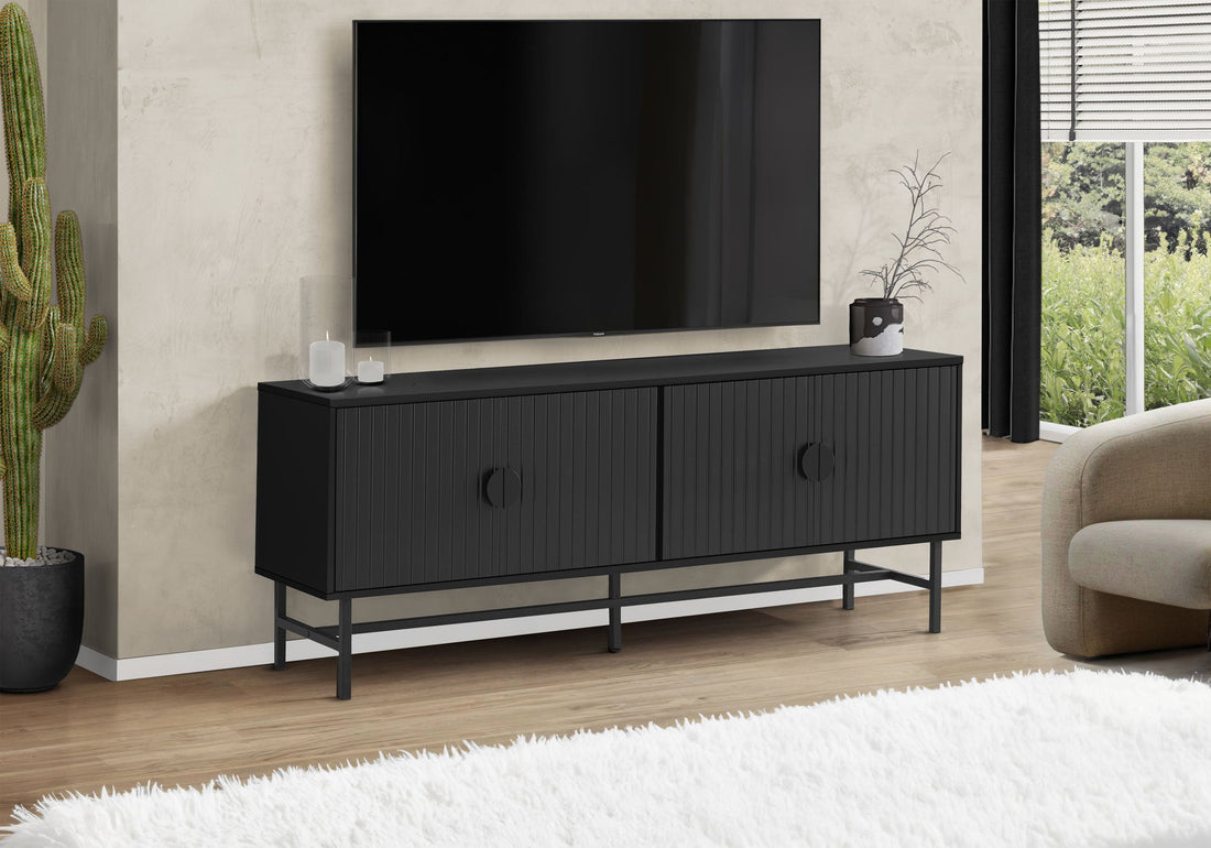 TV Stand, Console, Media Entertainment Center, Storage Cabinet, And Contemporary &amp; Modern