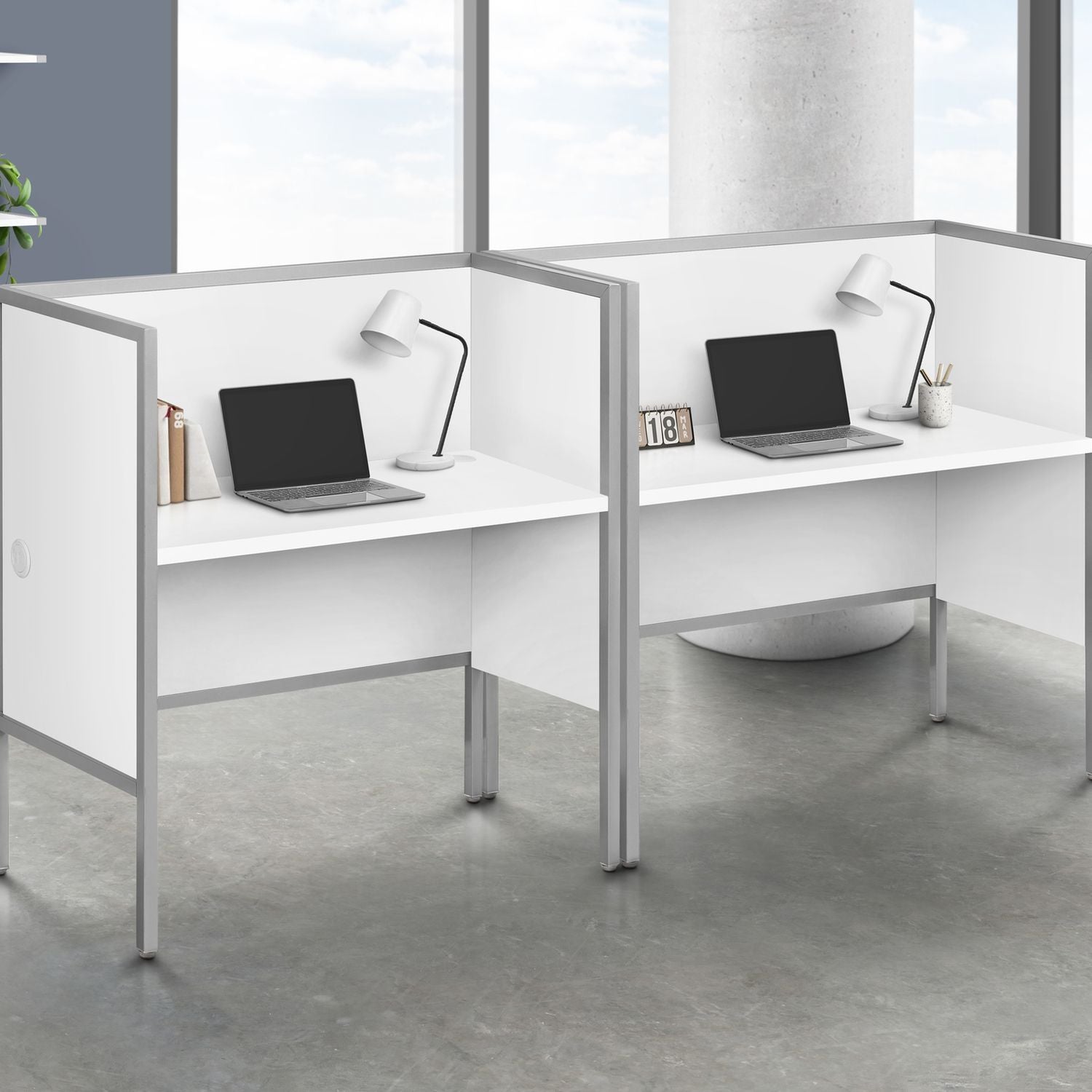 Office Cubicle, Desk, Commercial Grade, Contemporary &amp; Modern
