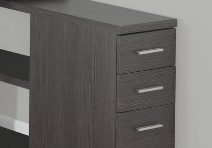 Computer Desk, Home Office, Corner, Left, Right Set - Up, Storage Drawers, L Shape, Laptop, And Contemporary &amp; Modern