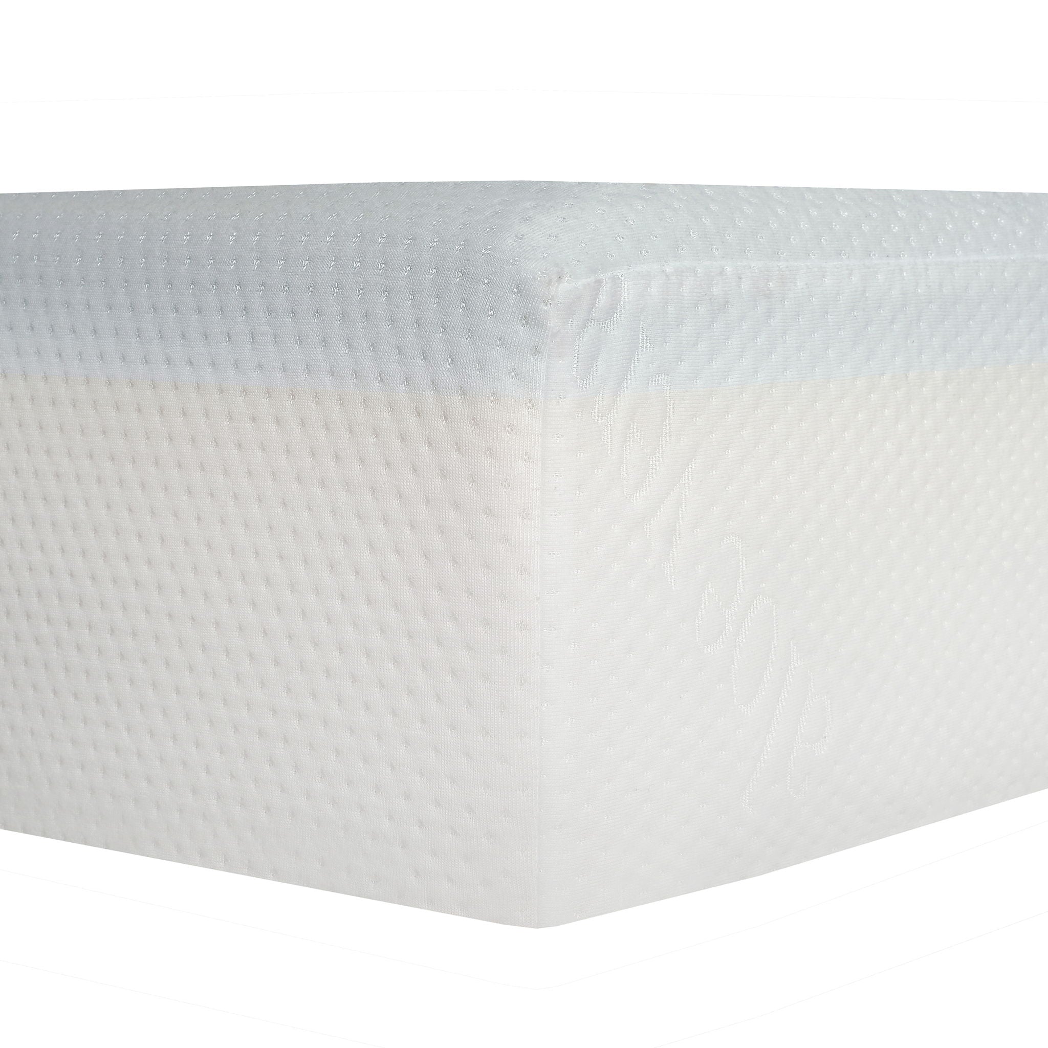 6&quot; Firm Full Size Gel Memory Foam Mattress With Cooling Technology - White
