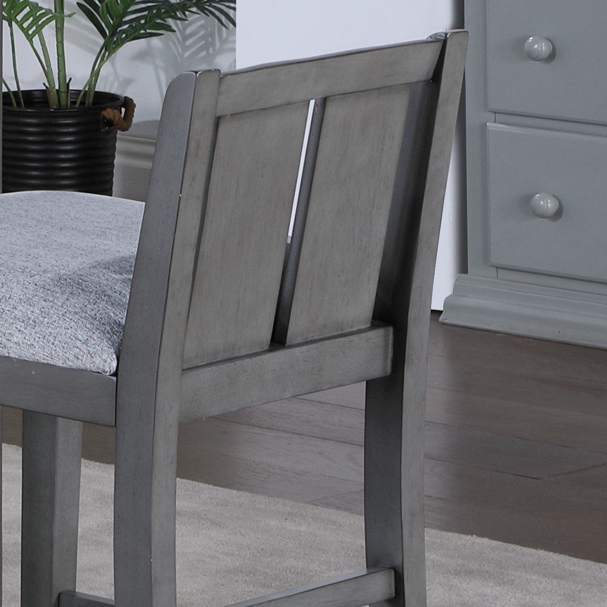 Graham - 20&quot; Upholstered Seat Counter Height Chair (Set of 2)