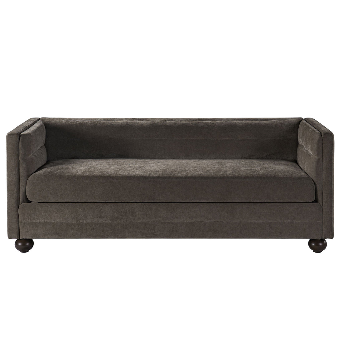 3 Seater Sofa Upholstery With Square Arms, Living Room Couch