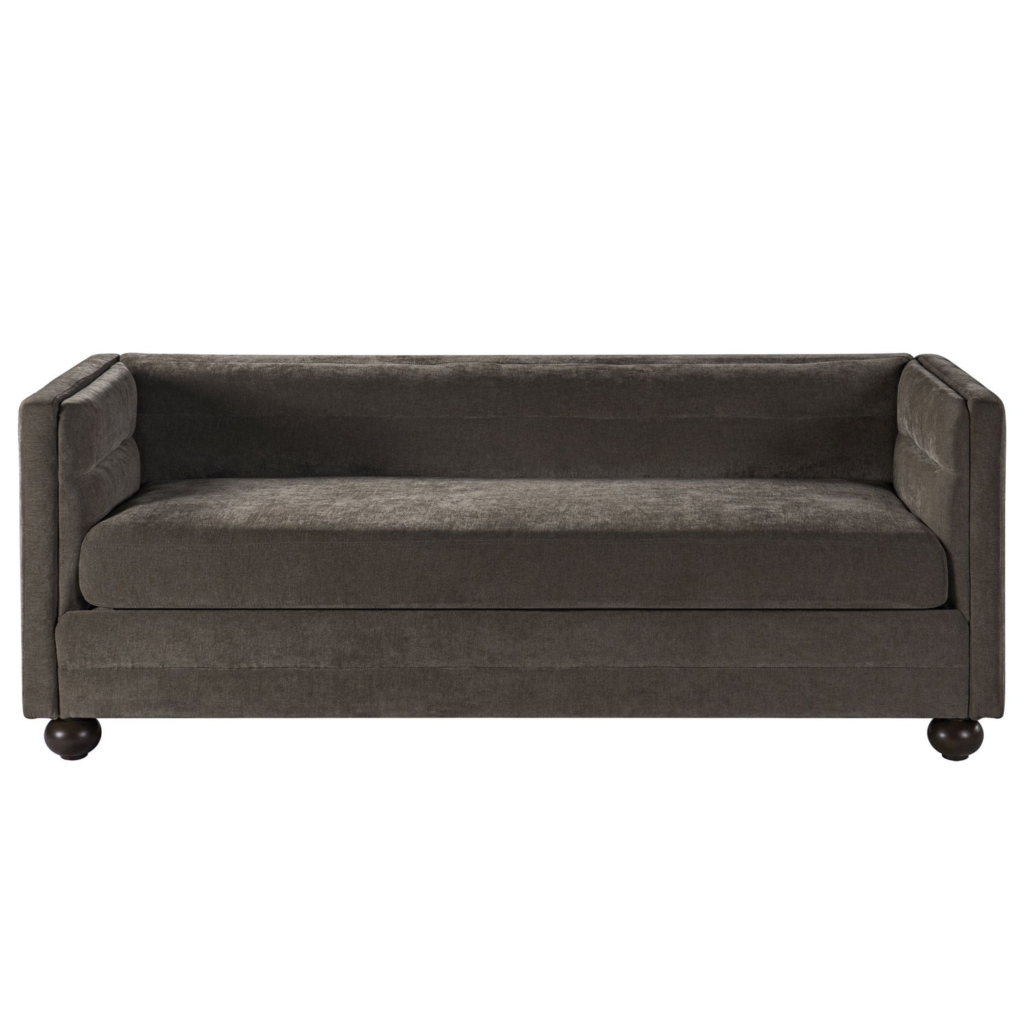 3 Seater Sofa Upholstery With Square Arms, Living Room Couch