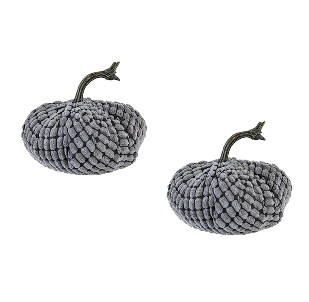 Chenille Weighted Pumpkin Ornament Decor For Holiday Harvest Festival Fall Festival &amp; Thanksgiving