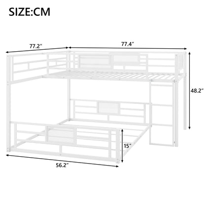L-Shaped Bunk Bed &amp; Safety Guaranteed