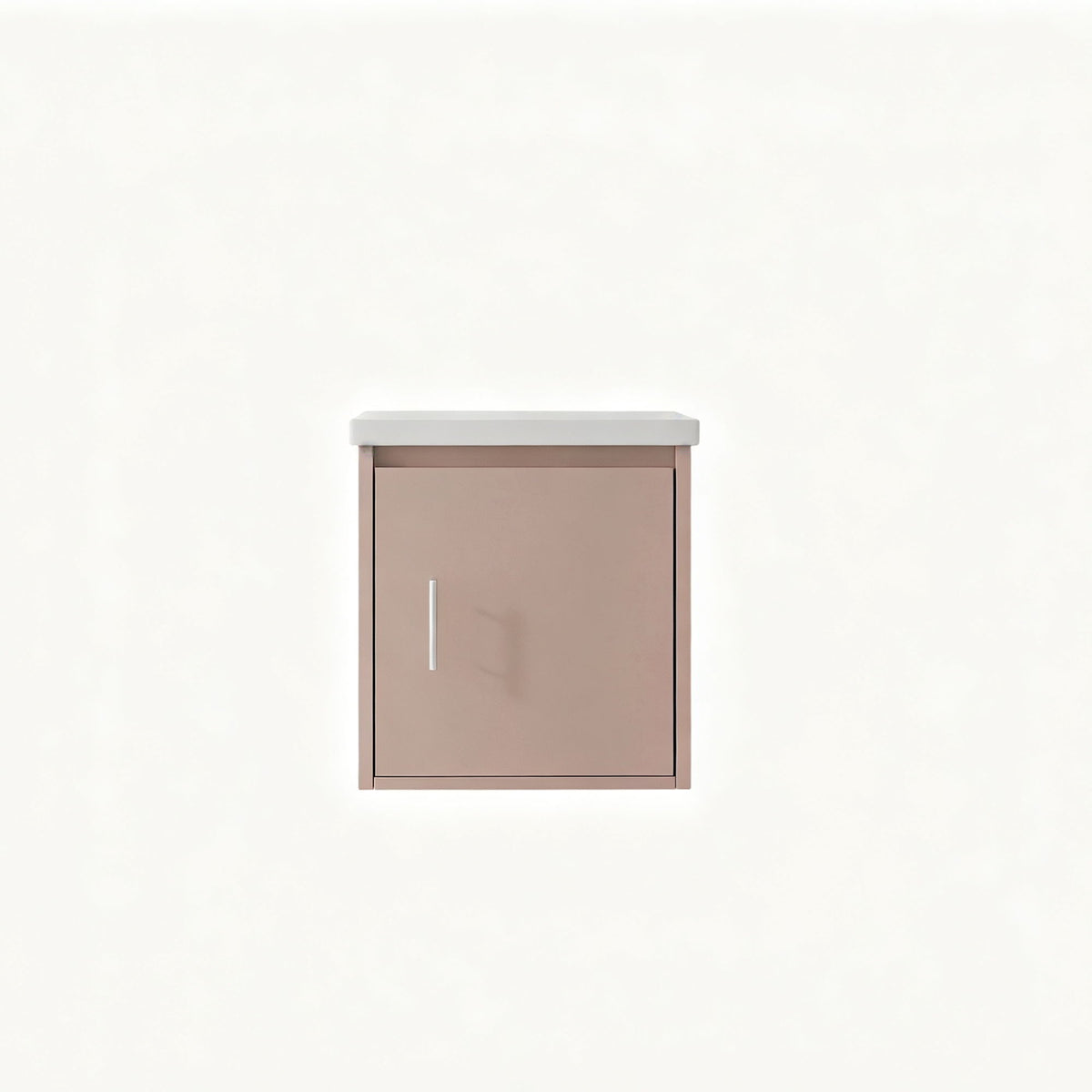 Floating Bathroom Vanity Combo, Wall Mounted Cabinet With Sink &amp; Soft Close Doors For Small Bathrooms