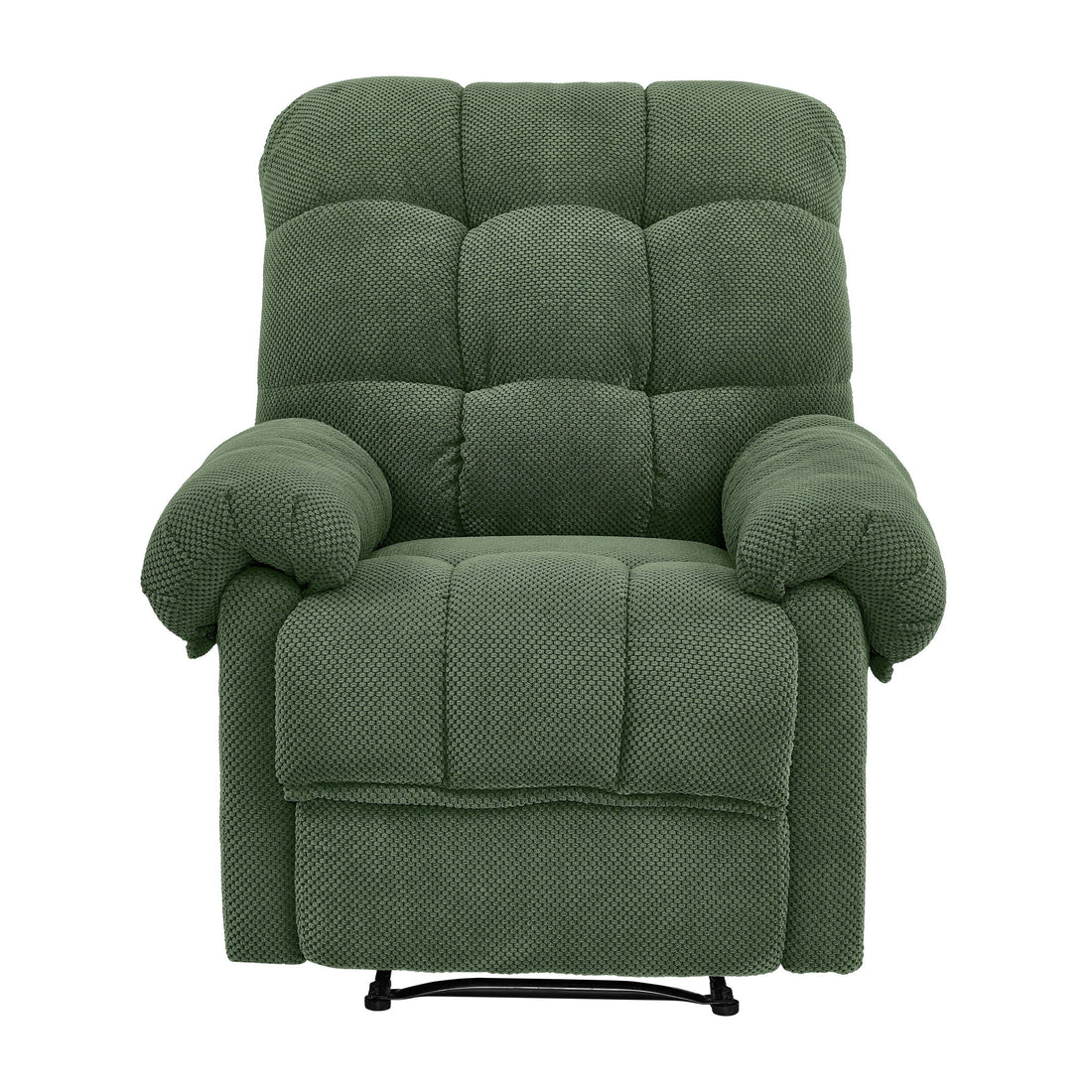 Manual Recliner, Padded Footrest