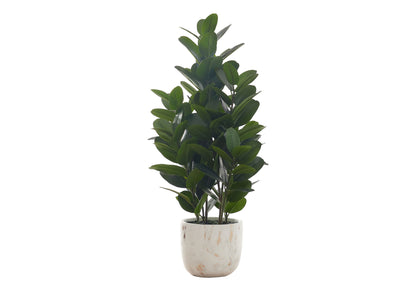 31&quot; Tall, Artificial Plant, Garcinia Tree, Indoor, Faux, Fake, Floor, Greenery, Potted, Real Touch, Decorative - Green / White