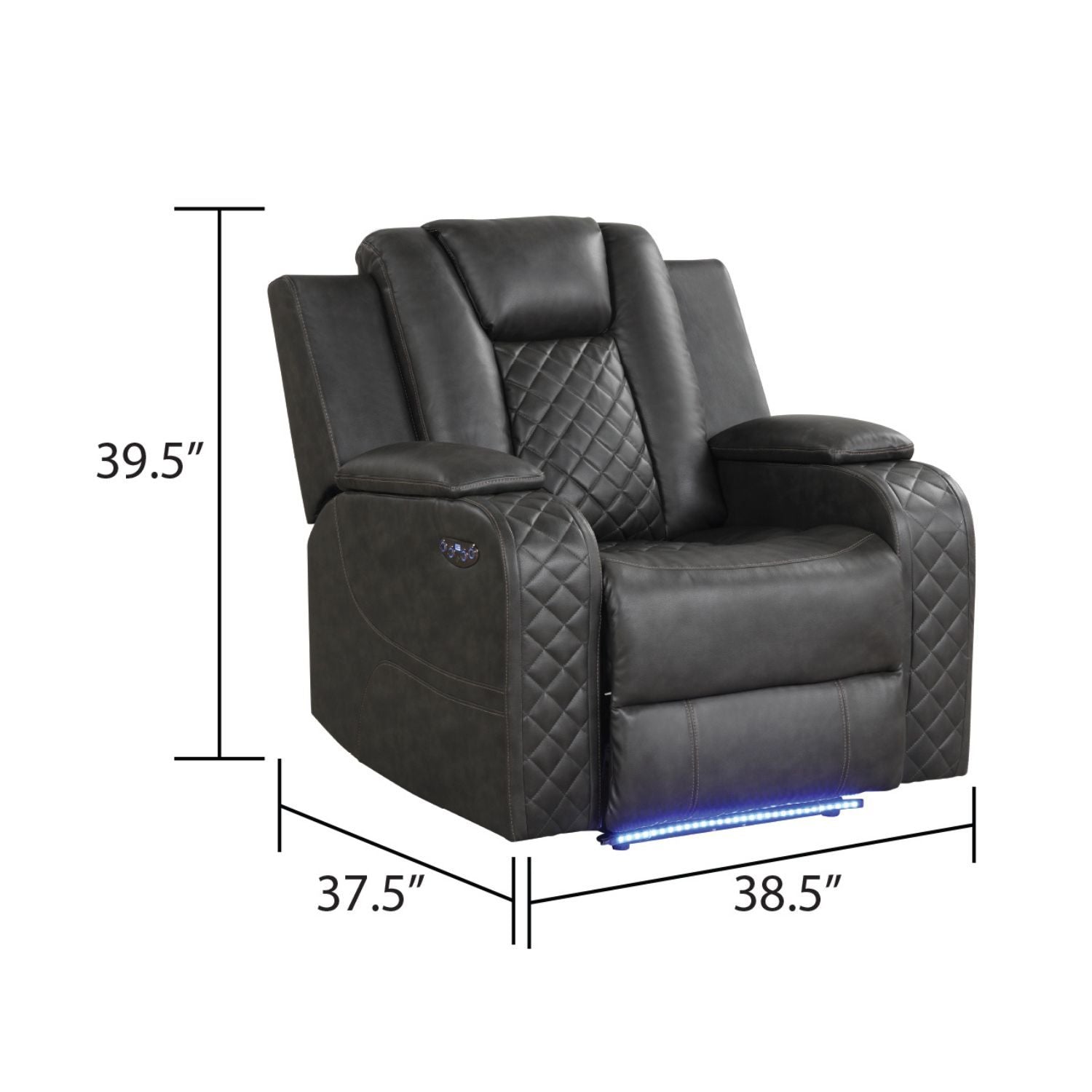 Benz - LED &amp; Power Recliner Chair