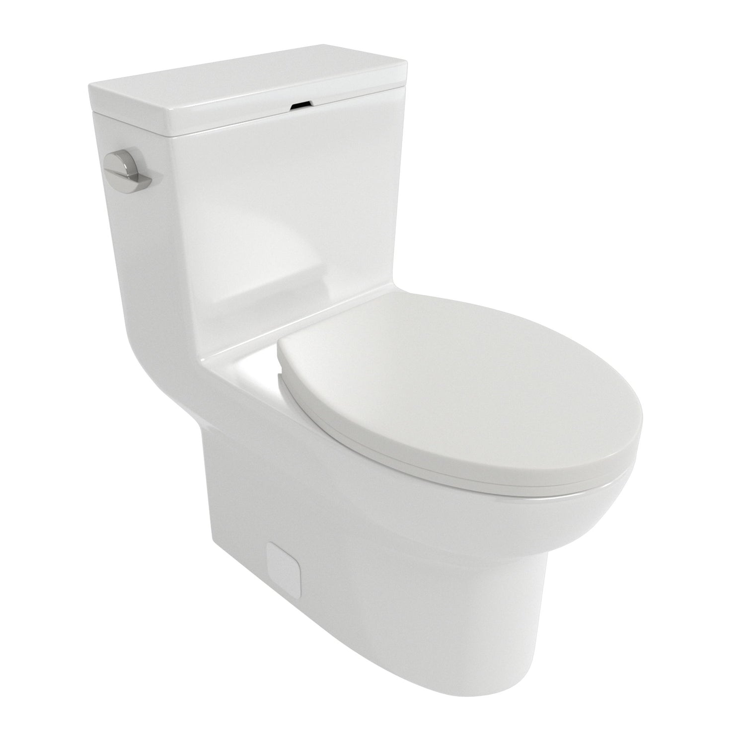 1 Piece Toilet &amp; Soft Closing Seat - White
