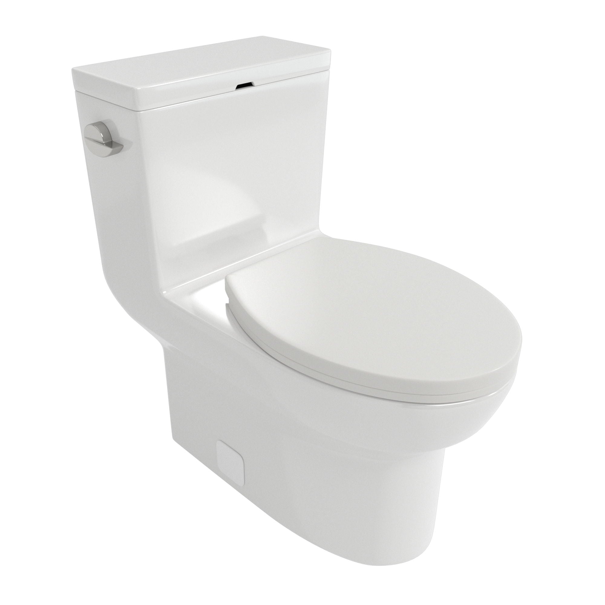 1 Piece Toilet &amp; Soft Closing Seat - White