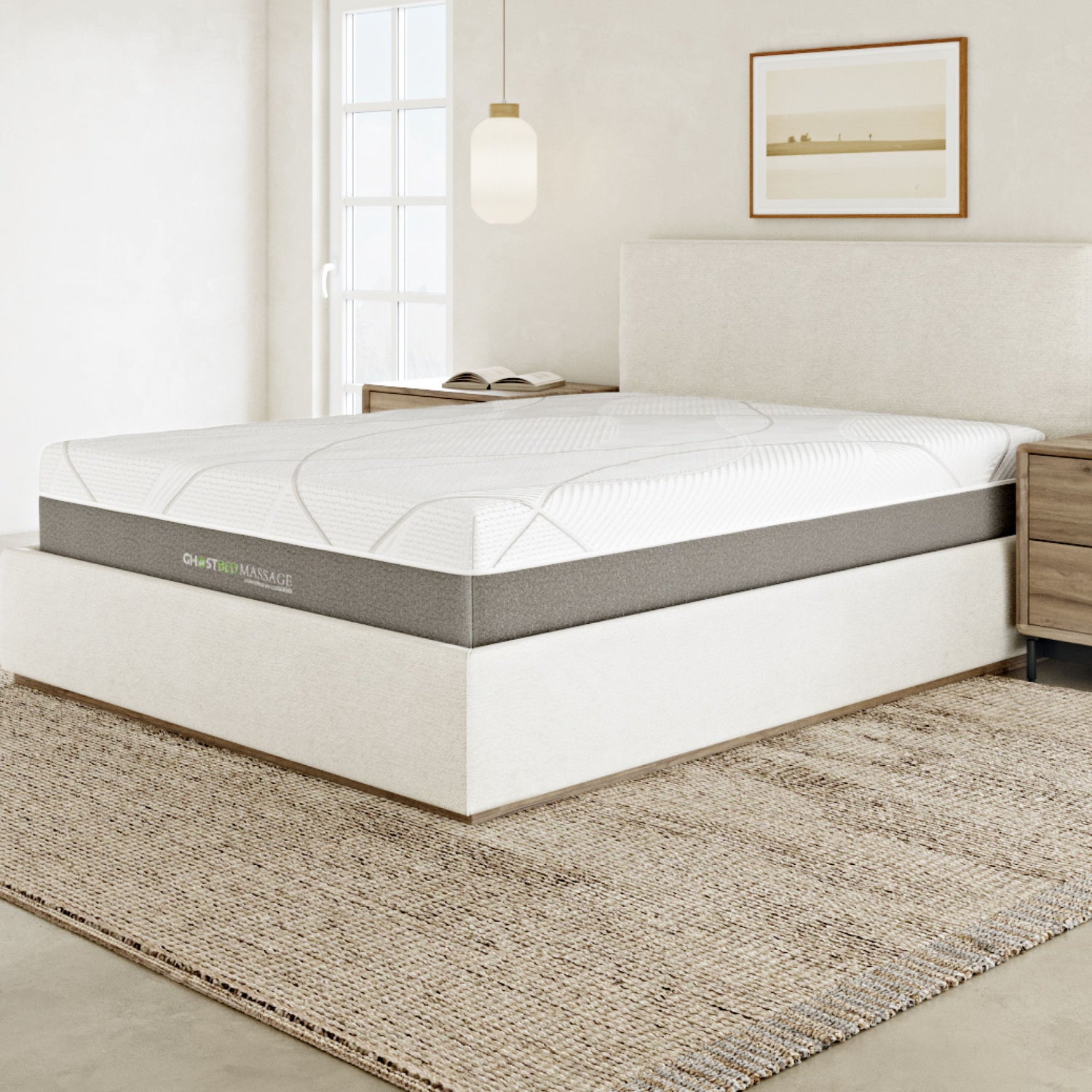 12&quot; Profile Massage Mattress Hybrid